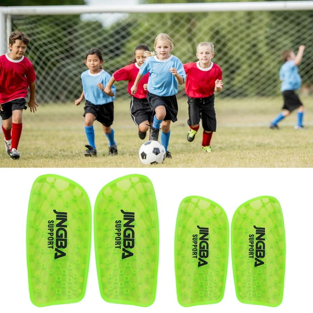 Protège-tibia de football pour adultes et enfants, sangles perforées,  protège-jambes, équipement de protection ultra-léger, sports de plein air,  1 paire - AliExpress