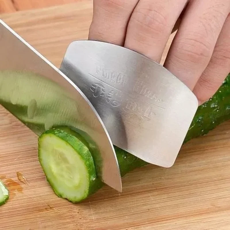 Finger protector finger guard Finger Guard Finger Protectors Stainless Steel Hand Cut Protect Knife Safe Use Creative Kitchen Products Gadgets Tools
