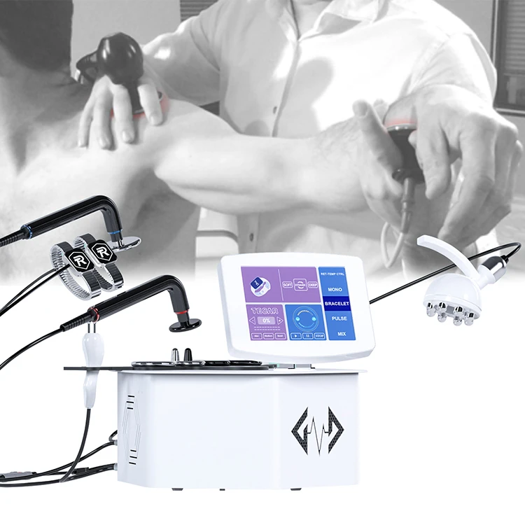 Diatermia Piastra Paziente Magneto Fisioterapia Portatil Cet Ret Massaggiatore Dimagrante Tecar Terapia Fisioterapia Diatermia Bipolare Rf