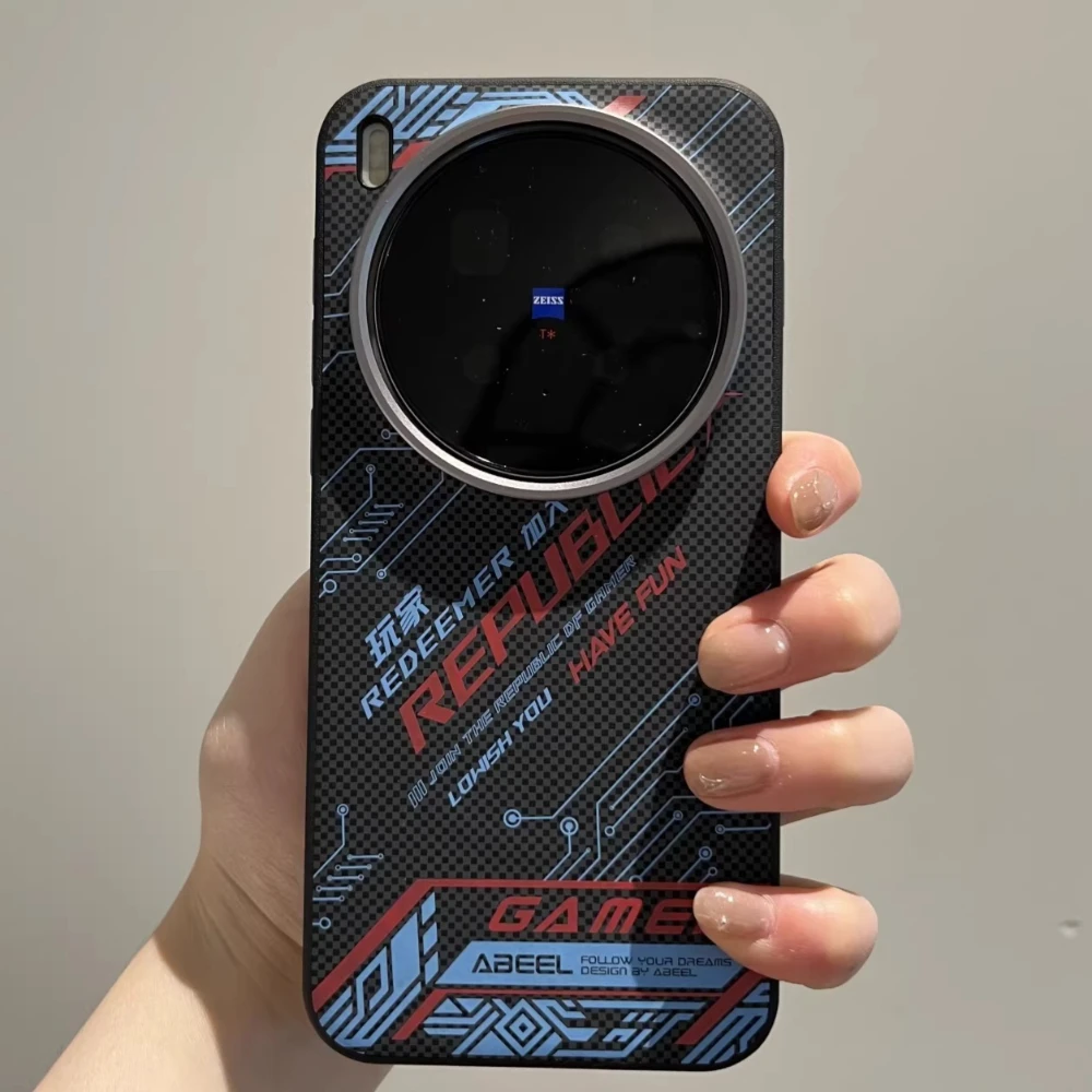 Slim Hard Carbon Fibre Case with Heat Dissipation and Magnetic Compatibility