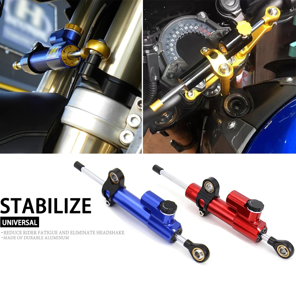 

Universal For Motorcycle T6061-T6 CNC aluminum alloy Adjustable Steering Damper Stabilizer For Yamaha MT10 MT07 MT09 MT03