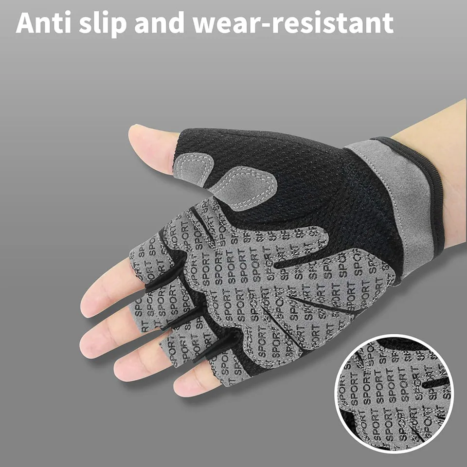 AOLIKES Weight Lifting Gloves Full Palm Protection Workout Gloves for Gym Cycling Breathable Super Lightweight for Mens & Women cycling gloves weightlifting gloves