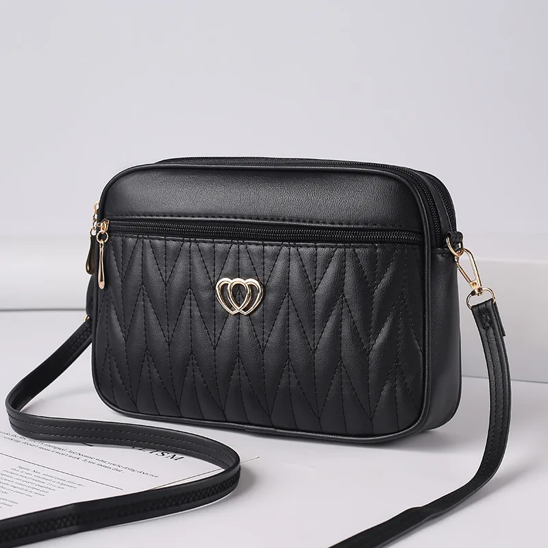 

Bag Women's Large Capacity Shoulder Bag Diamond New Crossbody Bag Simple Senior Sense Fashion Women's Bag