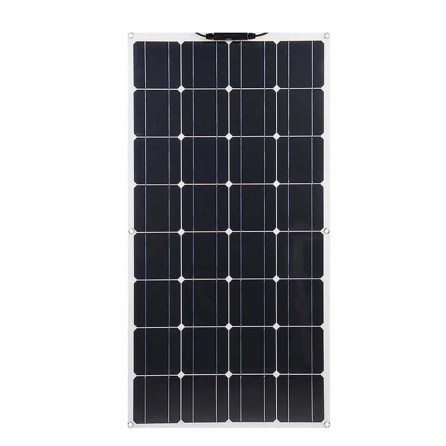 Solar Panel Single Crystal 100W Solar Panel Off - grid RV Yacht Solar Energy Photovoltaic Electrician Station Dropshipping