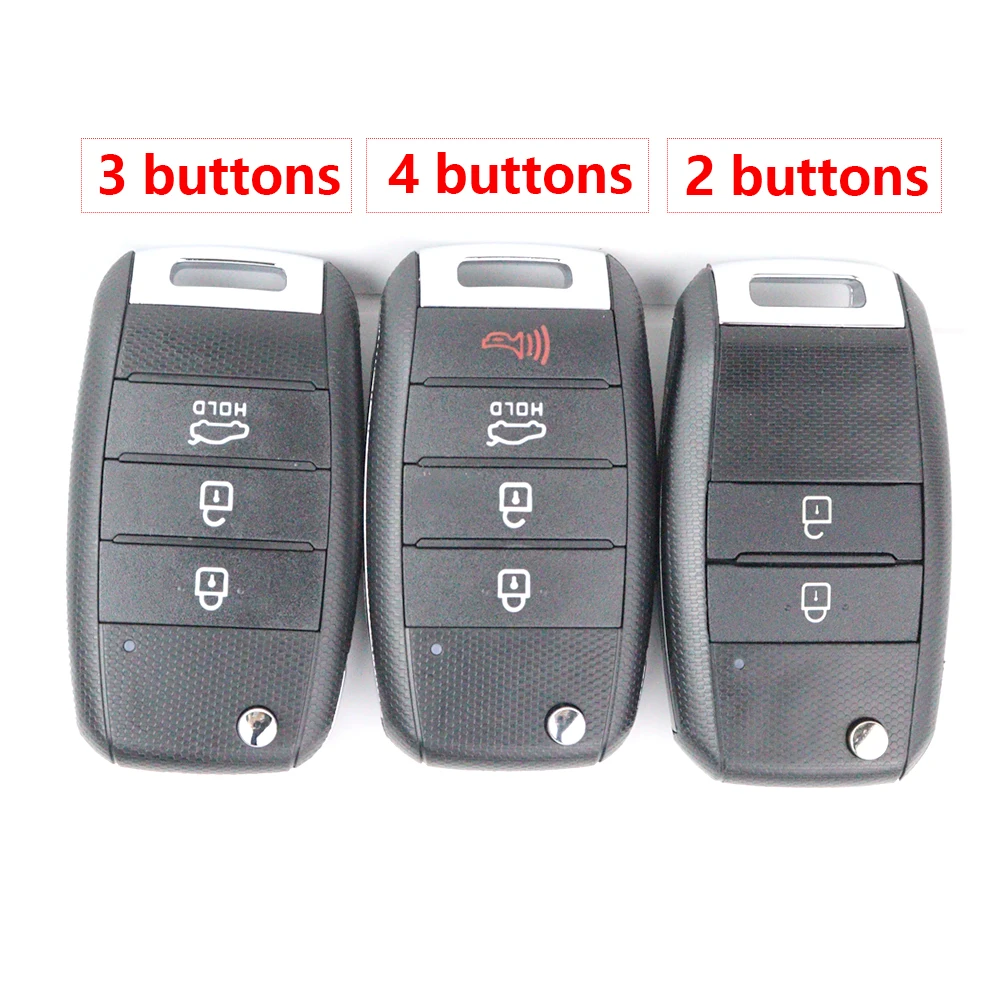 Kia Picanto Key Shell 2/3/4BT Car Key Housing Key Case Shell for Kia K5 K2 K3 Carens Cerato ...