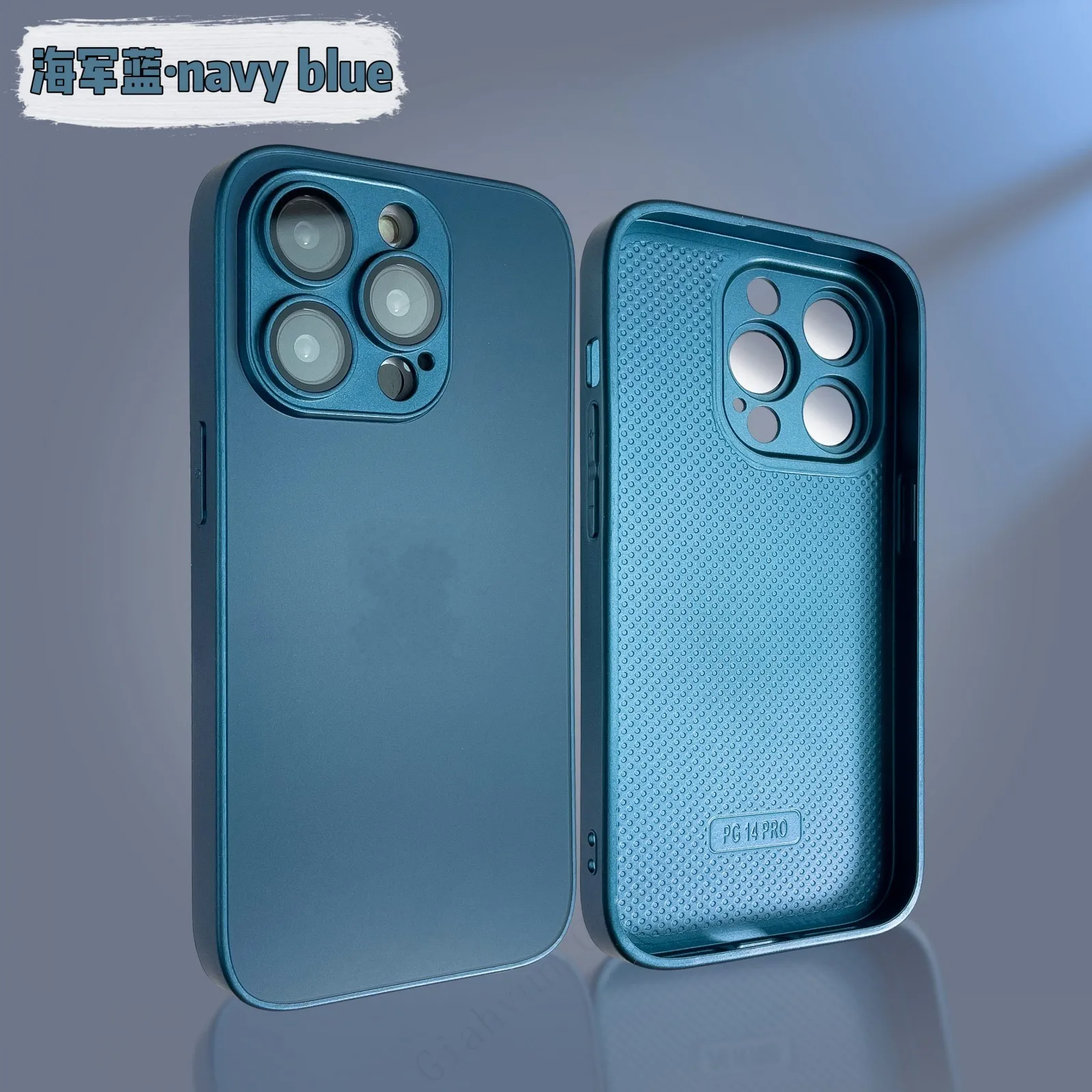 thumbnail image 1 of Funda de silicona Original AG con caja de regalo, carcasa trasera protectora de lente para iPhone 15, 14, 13, 12 Pro Max, 11 Pro + Plus, 1 of 5