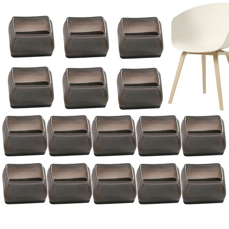 

Chair Leg Protector 16pcs Silicone Furniture Leg Socks Scratch-Resistant Chair Feet Protectors Chair Leg Protective Socks For