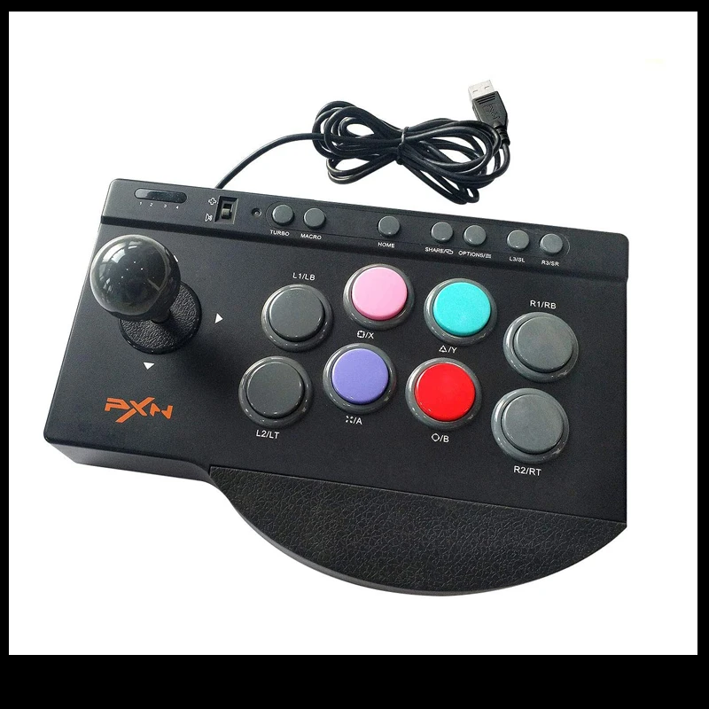 Android Tv Arcade Fighting Game Stick Pxn 0082 Usb Street Fighting Stick Pc Controller Ps4
