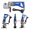 MHP-20 Portable Electric Hydraulic Punching Machine Angle/channel Plate Copper/aluminum Plate Punching Machine Punching Tool 5