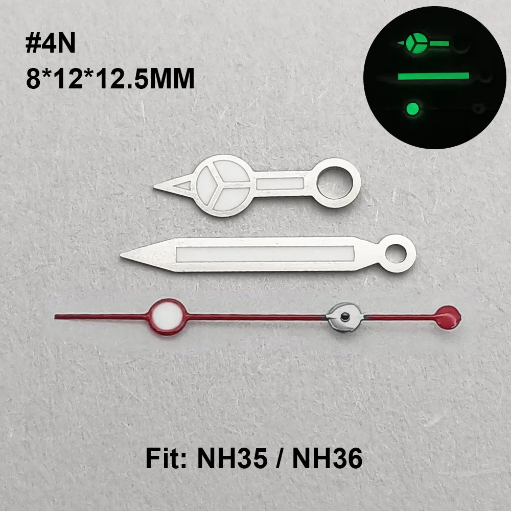 Luminous 12.5mm Watch Hands - Premium Watch Accessories