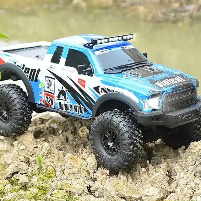 Hb Zp1005 Zp1010 Remote Control Car 2.4g 4wd Simulation Rc Car All-Terrain 15km/H 1:10 Off-Road Monster Truck Toy For Boys Gift 3