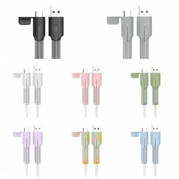 واقي كابل شاحن سيليكون عالمي ، غطاء واقي من النوع C ، غطاء مقاوم للغبار ، ملحقات موفر سلك خط البيانات