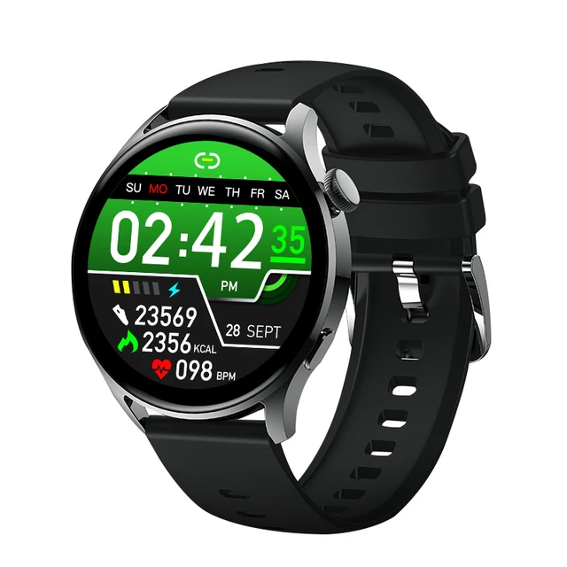 Reloj Inteligente Glucosa Hombre Y Mujer Nfc Smartwatch 2023 Color De La  Malla Steel Silver