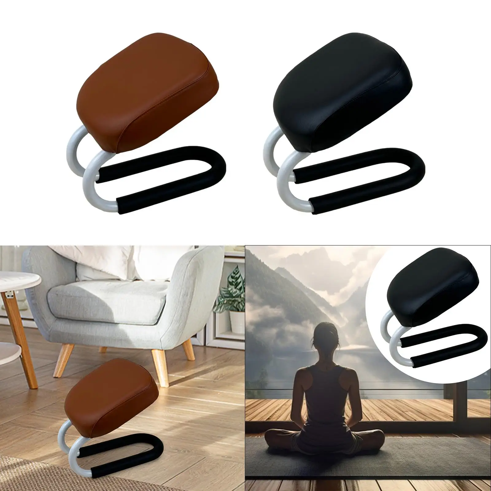Meditation Seat Kneeling Meditation Bench For Comfortable Portable
