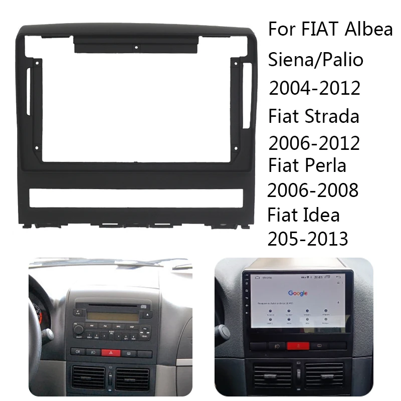 öƽ ٸ г  ڵ  DVD GPS MP5, ǾƮ Perla 2009 Albea Siena Palio 2004 2012  Ʈ ŰƮ, 9 ġ, 2 Din