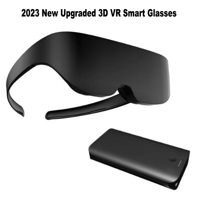 2023 Nieuwe Verbeterde 2d/3d Slimme Bril Headset Vr Imax Bril 4K Gigantische Scherm Virtual Reality Stereo Cinema Video Bril