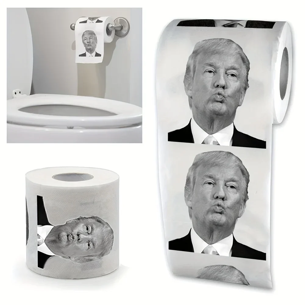 Donald 100 Sheets 1 Roll Toilet Paper Novelty Gift