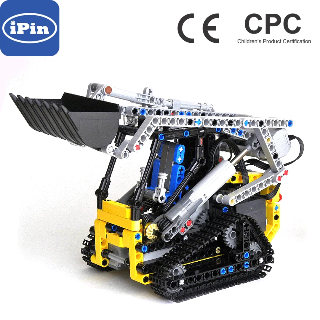 

IpinMoc MOC 13349 Crawler Car Excavator Remote Control Alloy Rooter Truck RTR Independent Arms electric remote control car