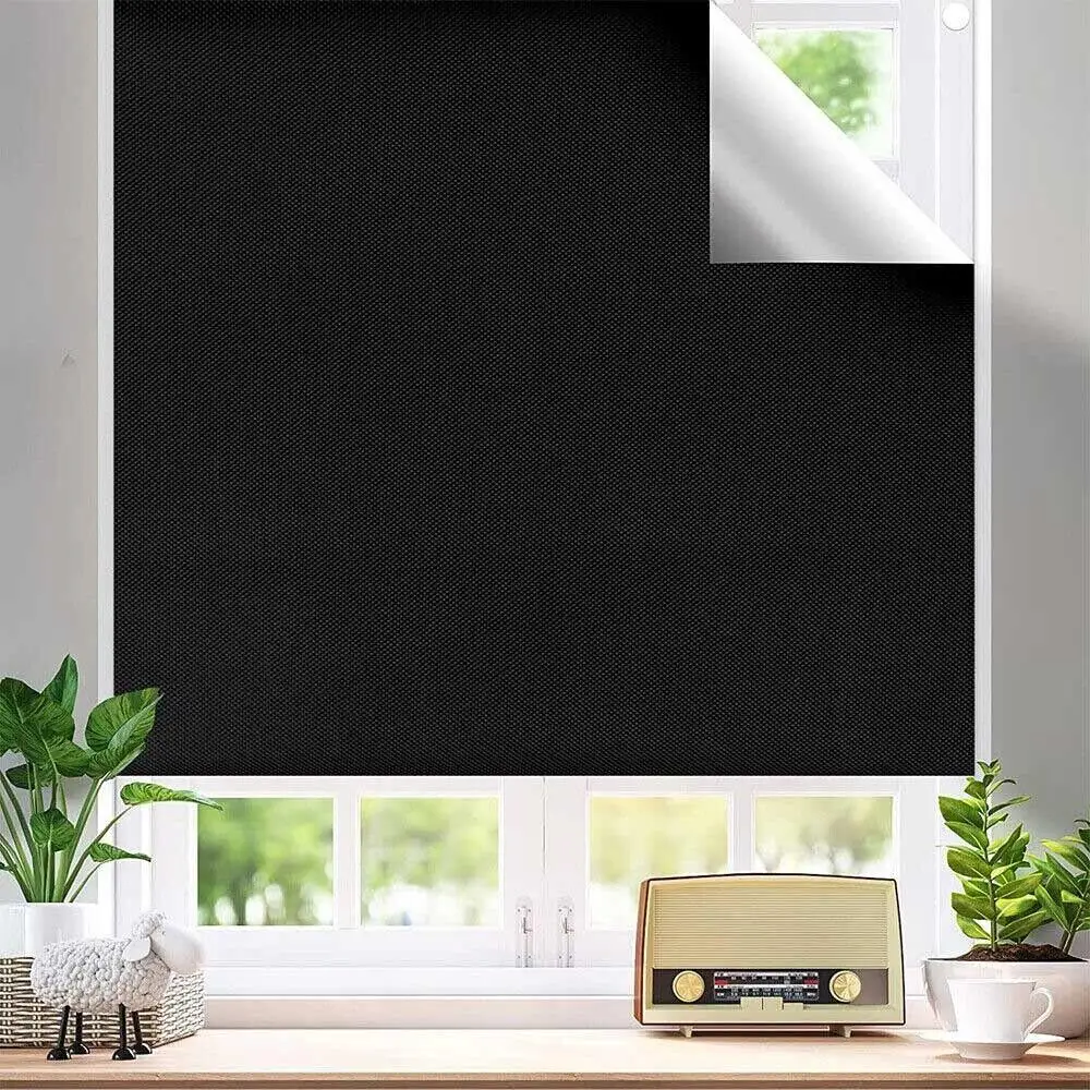 UV Block Adjustable Nursery Temporary Curtain Thermal Insulated Window Shade Blackout Blind Curtain Travel Window Cover window shades fabric blinds window blinds