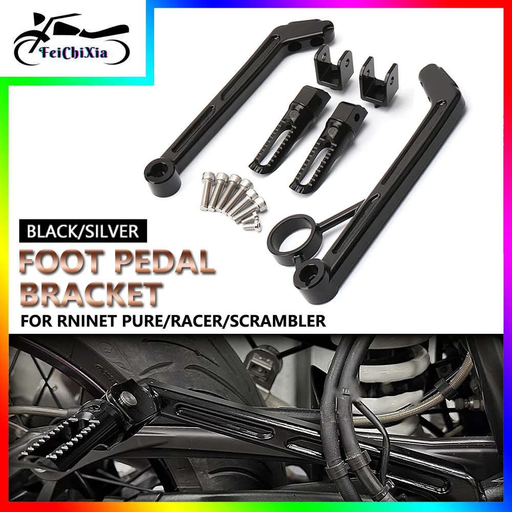 

Motorcycle Rear Footrest Foot Pegs Pedals For BMW R9T R NINE T RNINET Pure R NINET Racer Rninet Scrambler Accessories