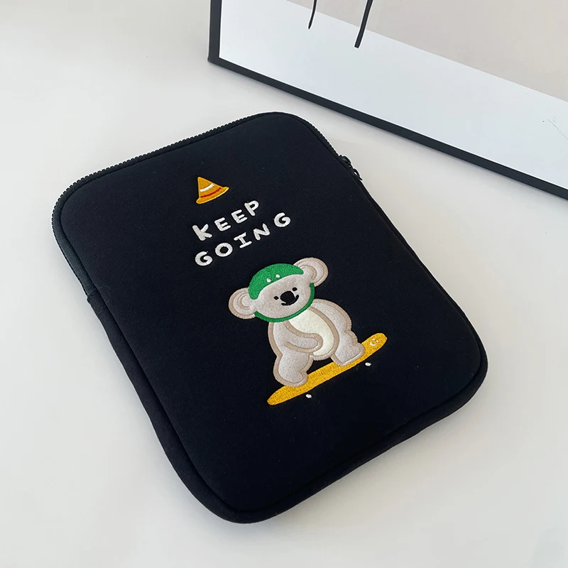 Cute Cartoon Tablet Sleeve Bag For Ipad Pro 9.7 10.5 10.2 Air 4/6 10.9 11 Samsung Xiaomi Huawei Tablet Pouch