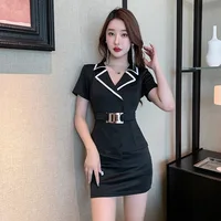 Vêtements de travail pour femmes, costume de serveur d'hôtel, Salon de beauté, Spa, Massage, café des ongles, bain de pieds Sexy, Sauna, technicien, jupe globale, uniforme 3