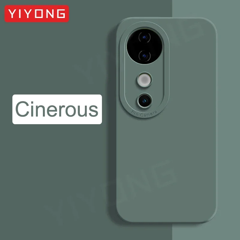 Silky Liquid Silicone Shockproof Phone Case by YIYONG