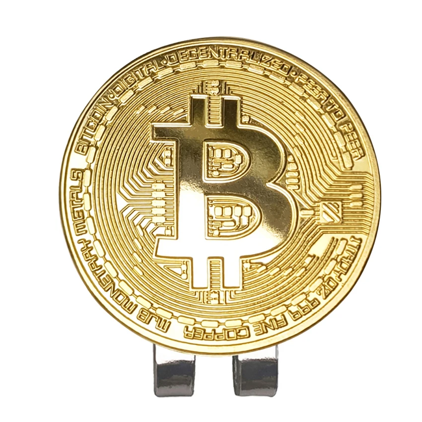 Golf Ball Mark 6pcs Golf Ball Marker Toy Gold Coin Markers Golf Hat Clip