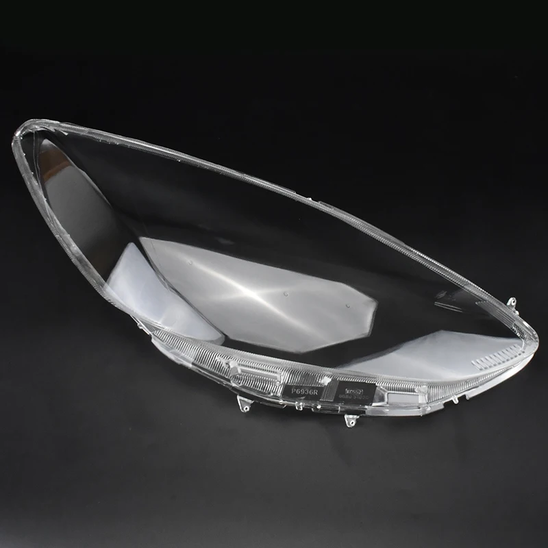 마쓰다 2 M2 2007-2012 용 자동차 전면 전조등 커버, 방수 투명 전조등 렌즈 교체, 전조등 쉘