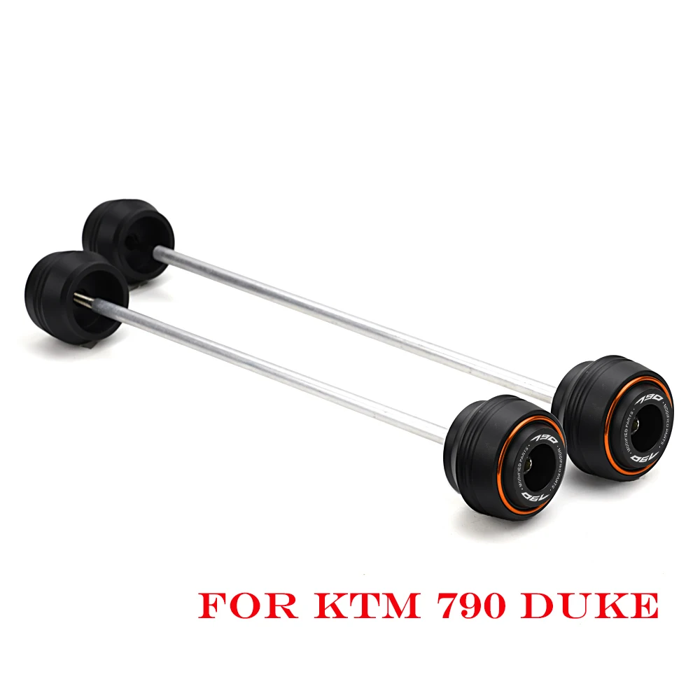 Für KTM 790 890 DUKE Duke790 Duke890 2018-2025 2026 Motorrad Vorder- und Hinterrad Achsgabel Sturzschutz Slider 790 Zubehör – Detail 8