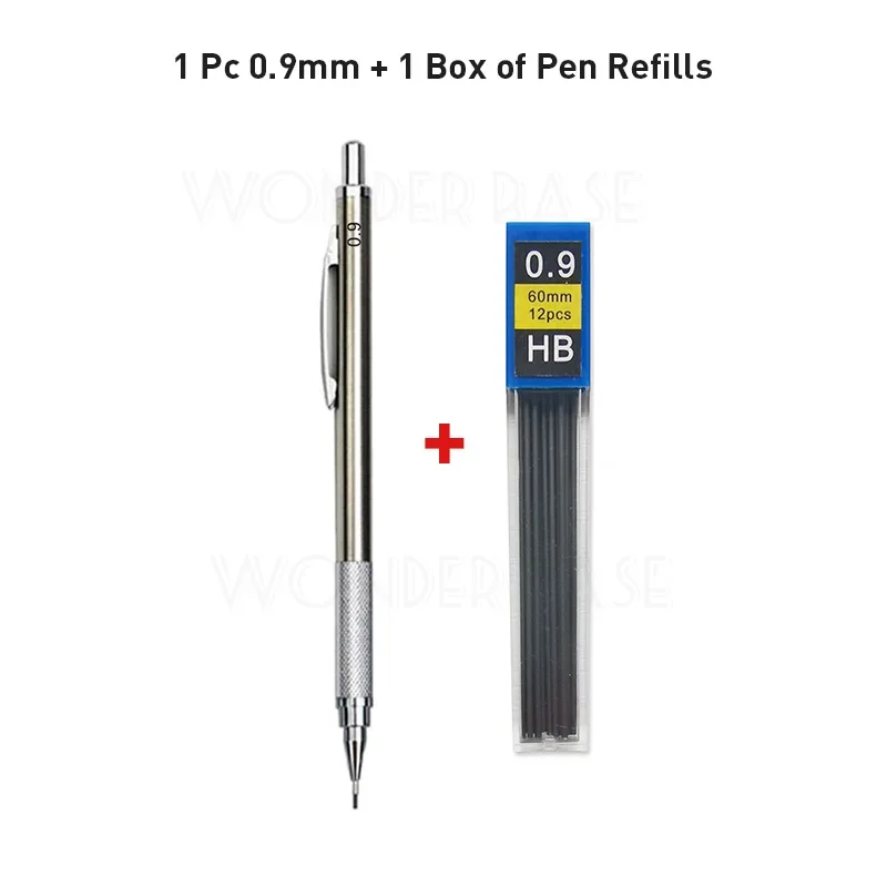 Premium Full Metal Mechanical Pencil for Sketching and Drawing