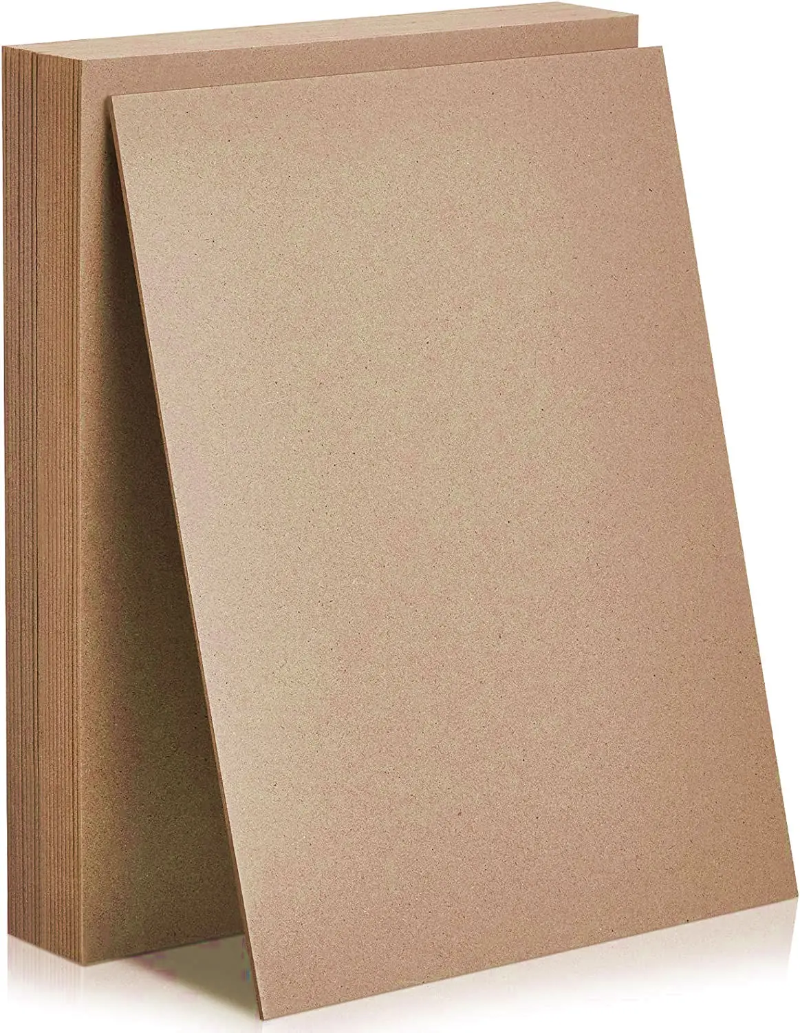 10 Sheets Size A5 Thickness 2mm Kraft Paper Chipboard Heavy Duty Cardstock  White Cardboard For Scrapbooking Photo Frame Backing - AliExpress