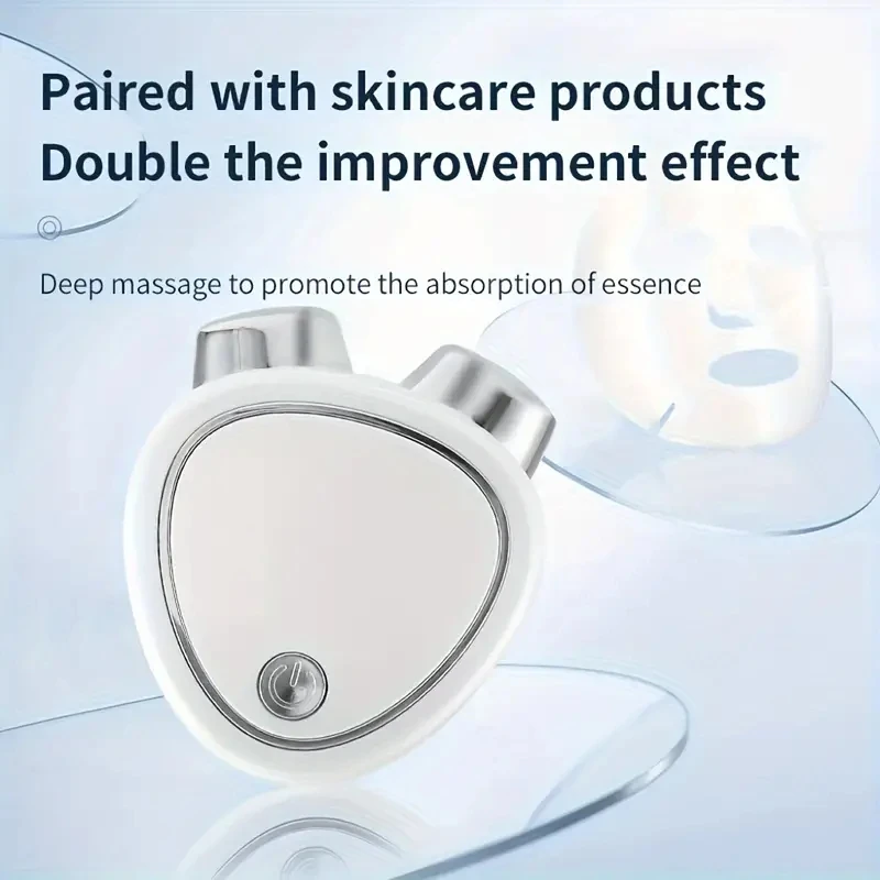 Micro Current Beauty Instrument Mini Portable Face Slimming Massager EMS Delicate Contour Lifting Firming Facial Skin
