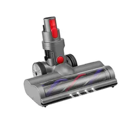 LED-Lit Quick-Release Roller Brush Head Replacement (Light Grey)