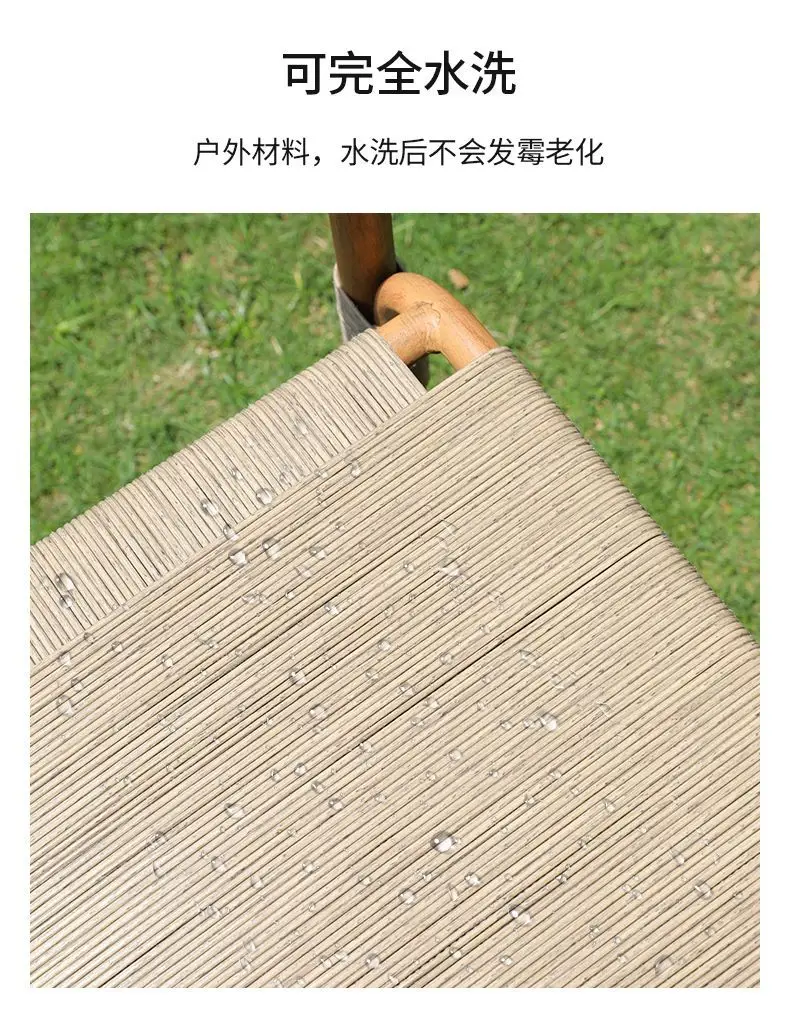 Waterproof UV Rattan Garden Set New Chinese Style Patio Tea Table Chairs Outdoor Patio Furniture Rattan Patio Furniture Muebles