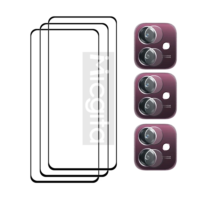 Premium Anti-Scratch Screen & Camera Protector with Soft Fiber Film