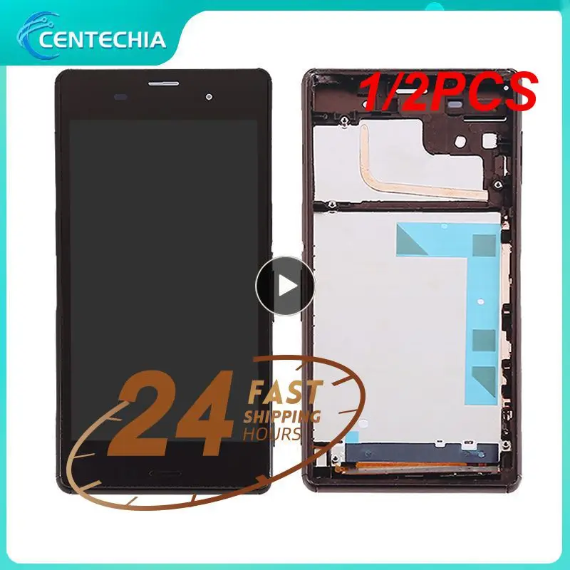 

1/2PCS 4.6''For Xperia Z3 Compact Display Tested For Xperia Z3 Compact LCD Touch Screen with Frame Z3 Mini D5803 D5833