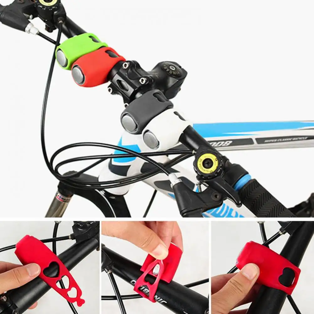 Clacson Per Bici Forte - Suono Potente, Facile Da Montare Su Manubrio, Alluminio Antiruggine - Foto 8