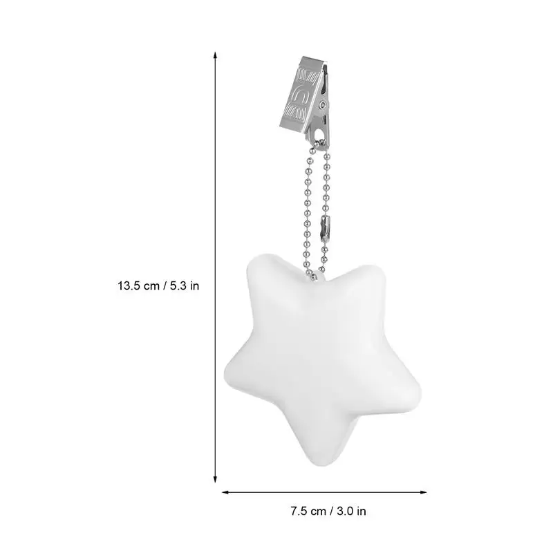 Star-shape Purse LED Light Automatic Motion Sensor Activated Handbag Wallet Lamp Touch Control Decorative Night Light images - 6