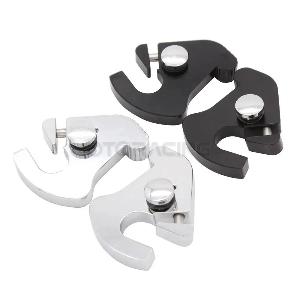 Staccabile Rotante Sissy Bar Rack Docking Latch Kit Per Harley Sportster Touring Road King Electra Street Glide Softail Fat Boy