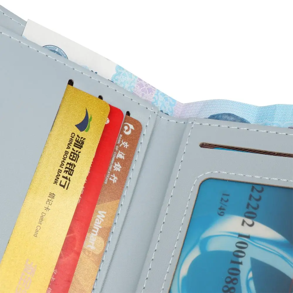 Short Women Wallets PU Leather Women Wallet Hasp Small Short Wallet Trend Coin Purse Ladies Card Bag For