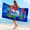 Cartoon J-PJ M-Masks Microfiber Beach Towel Absorbent Quick dry Soft Yoga Swimming Resort Mountain Climbing Towel 2