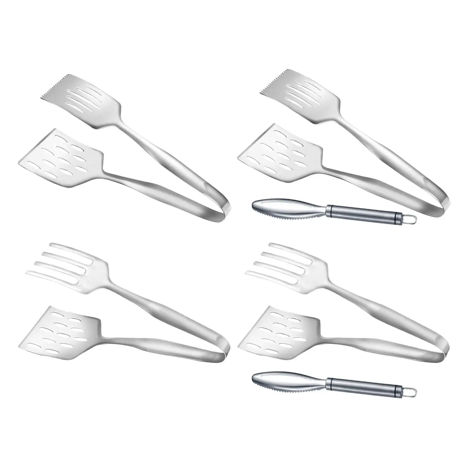 Kitchen Cooking Tongs BBQ Multifunctional Salad Tongs Cake Tongs Buffet Party Catering Serving Tongs Bread Kitchen Serving Tongs