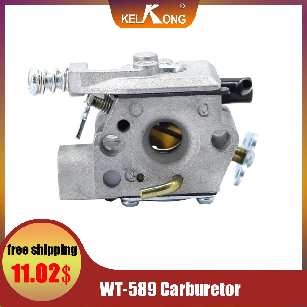 

KELKONG Carburetor for Walbro WT-589 for Echo CS300 301 305 340 341 345 346 Chainsaw Replace A021000231 A021000760