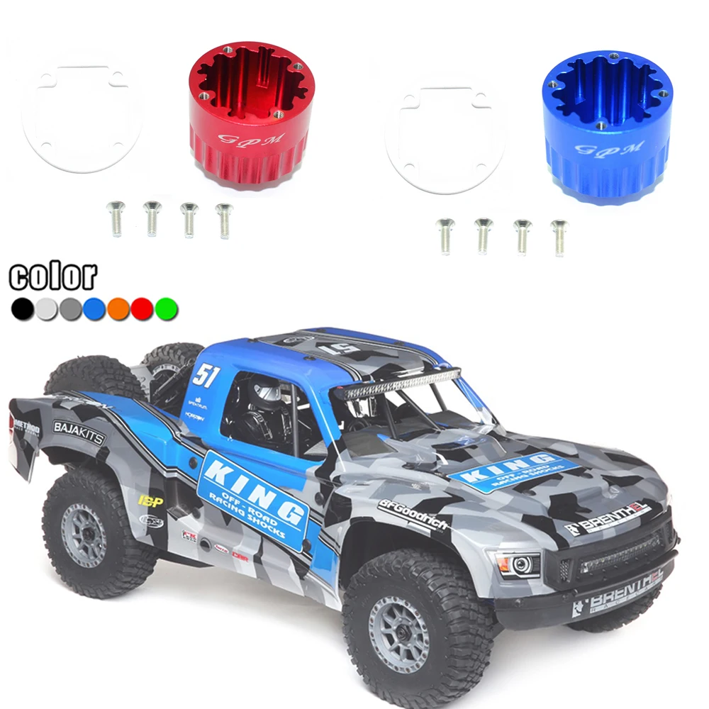 

GPM Losi 1/6 Super Baja Rey 2.0 Super Rock Rey V2 Upgrade Accessory Metal Front Center Rear Differential Housing Case LOS252069