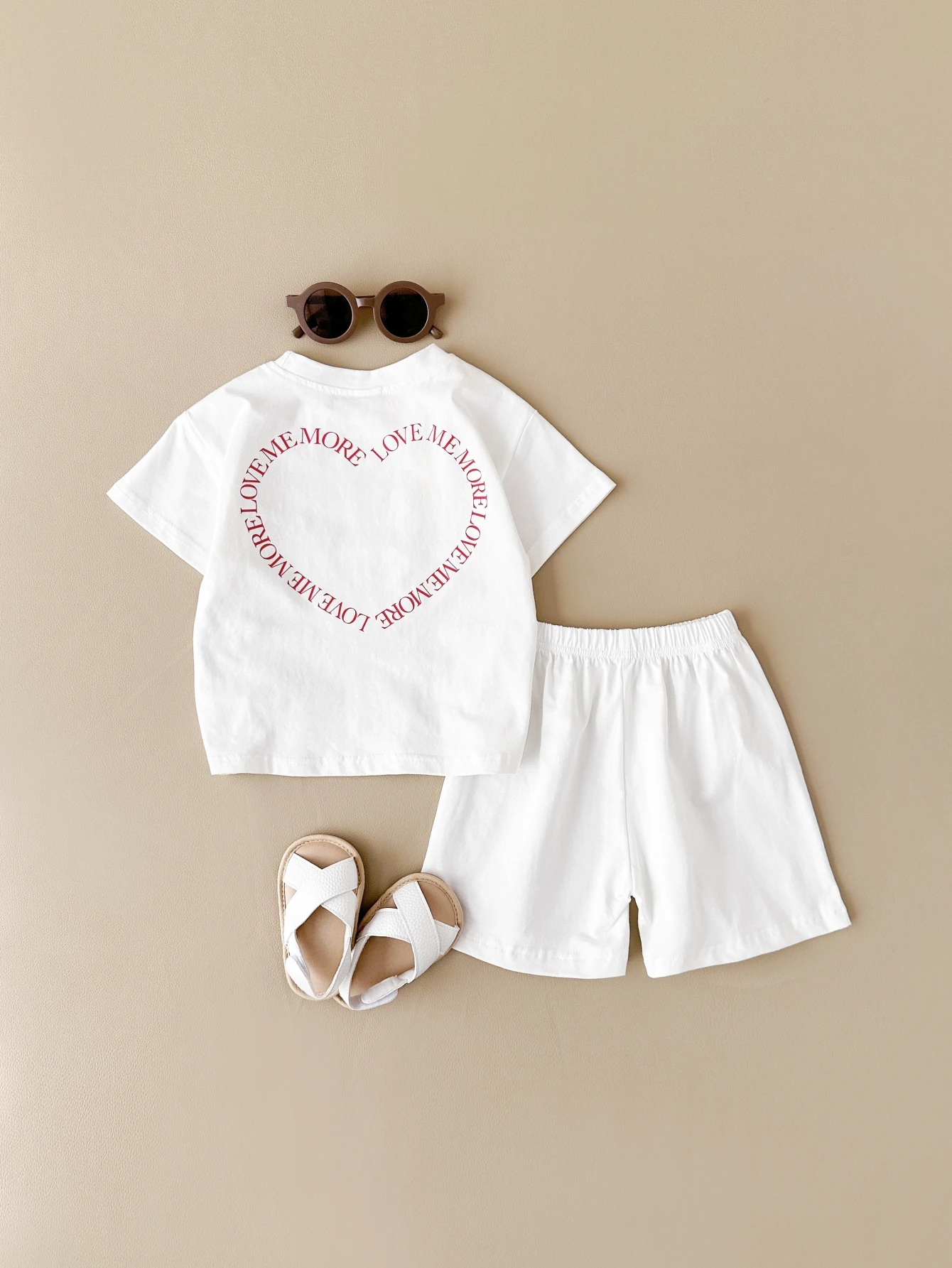 Baby Summer Outfit – 2Pcs Cotton Set for Girls & Boys