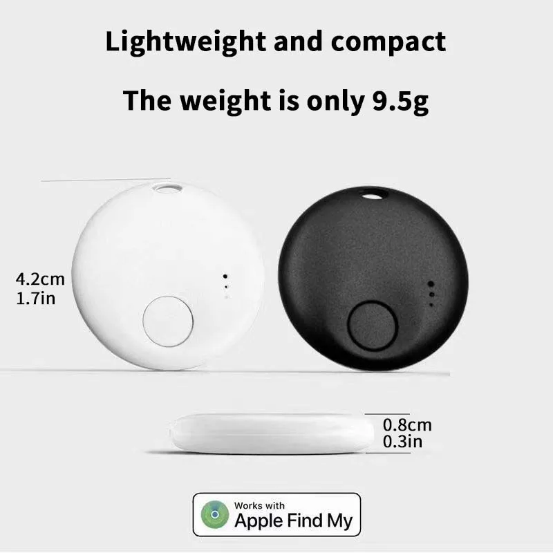 Mini Air Tag Compatible with Apple Find My APP Smart GPS Tracker with Key Ring For Pet Car Key Children Elderly Anti-lost Finder anti lost tracker gps locator key finder anti lose tracker item locator key chain locator anti lost locator