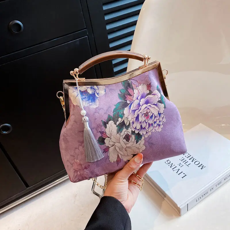 Chain Women Shoulder Crossbody Bag Bags Mother Gift Bag Women's Handbags Fringe Tassel
