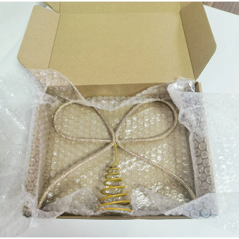 Neue Strass Bogen Weihnachtsbaum Topper Metall Extra Große Weihnachtsbaum Ornament Dekorative Requisiten Für Zuhause – Detail 15