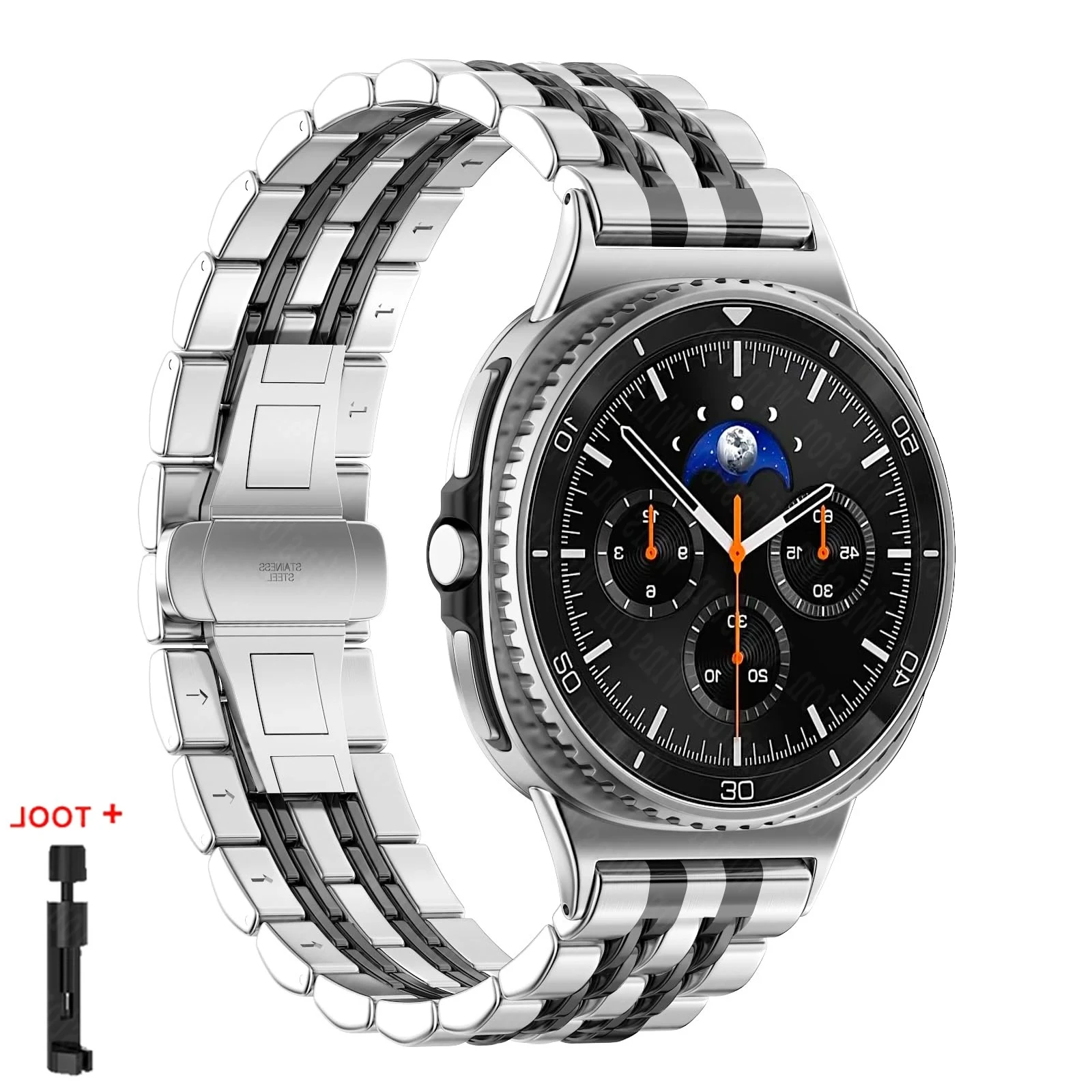 Premium Stainless Steel Metal Bracelet Wristband
